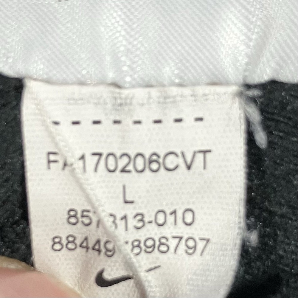 Nike Dri Fit Hoodie Running Shirt Sleeveless Black Reflective Training Men's L - Picture 8 of 9